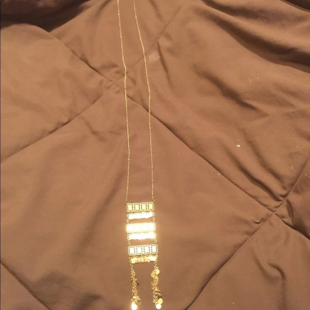 Plunder Design gold tone necklace - Picture 2 of 2